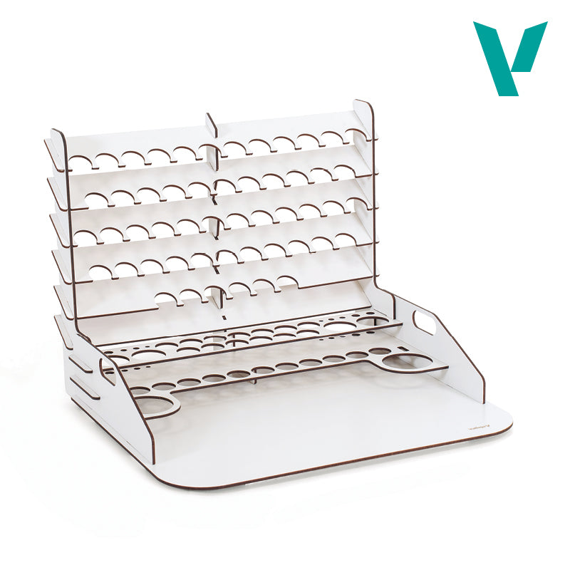 26.012  Paint display and work station with vertical storage 40 x 30 cm Vallejo Accessories