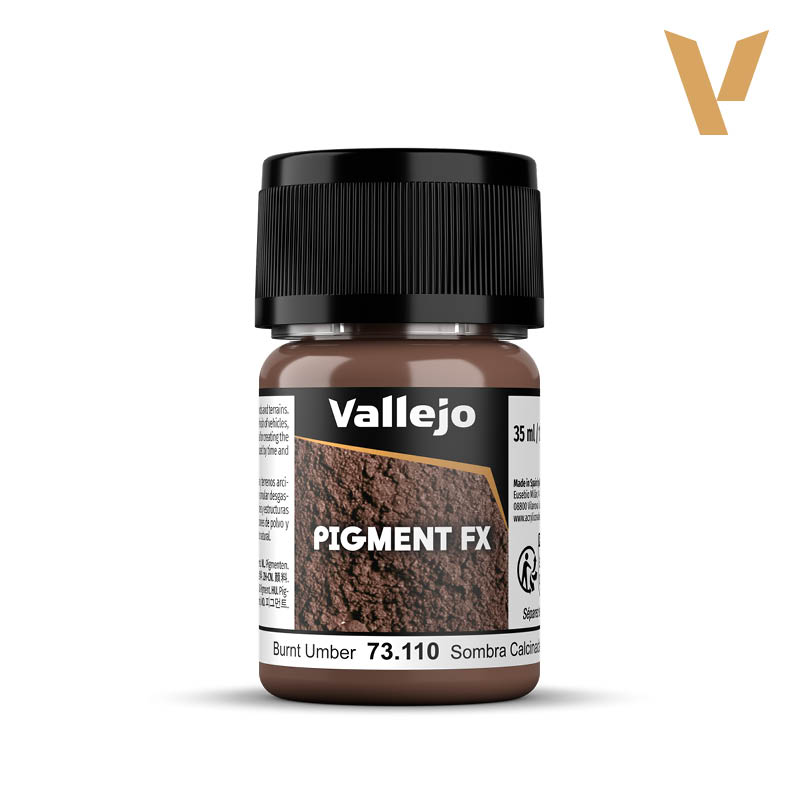 73.110 Burnt Umber - Vallejo Pigment