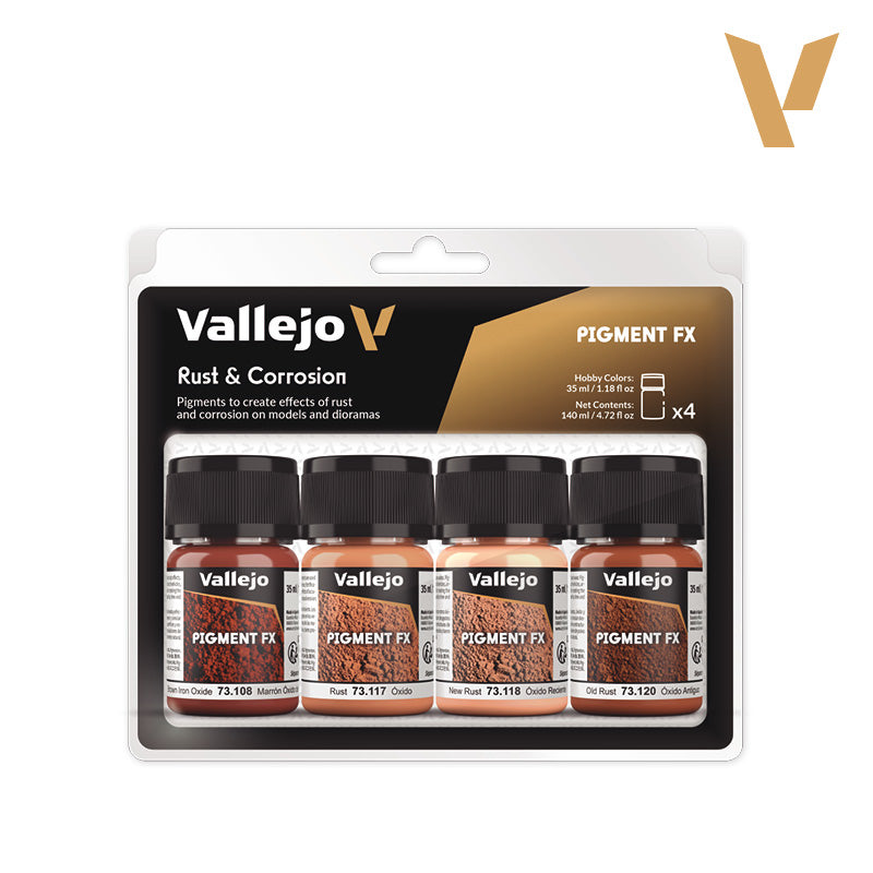 73.194 - Rust & Corrosion - Vallejo Pigment Set
