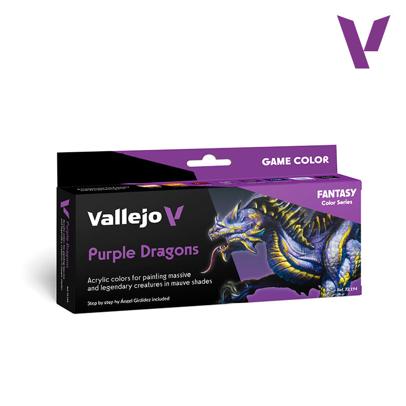 72.194  New Game Color Set - Purple Dragons by A. Giraldez (8)