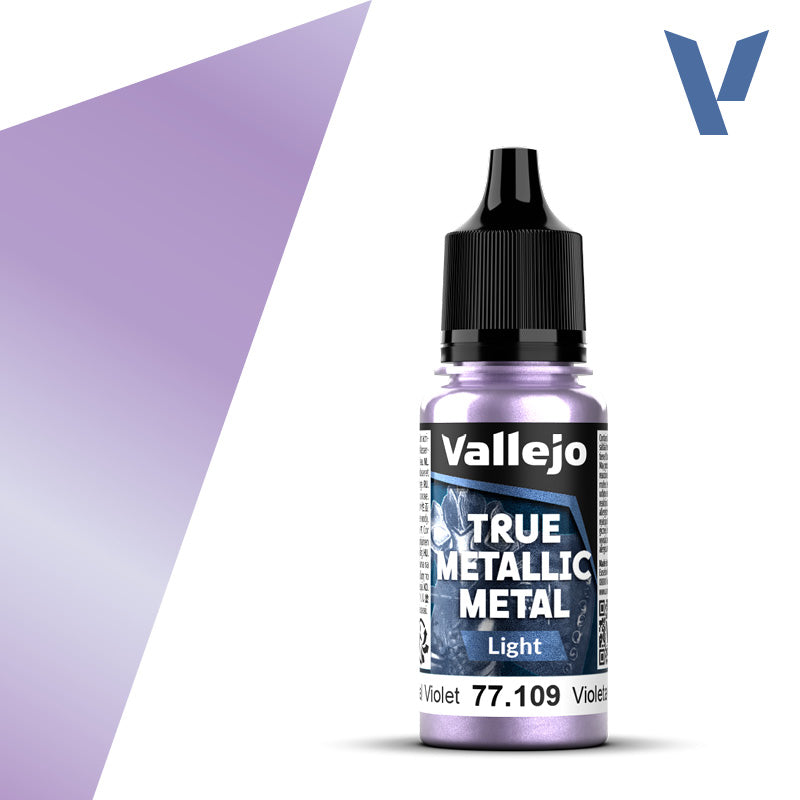 77.109 - Celestial Violet   - Vallejo True Metallic Metal (18ml) - Light