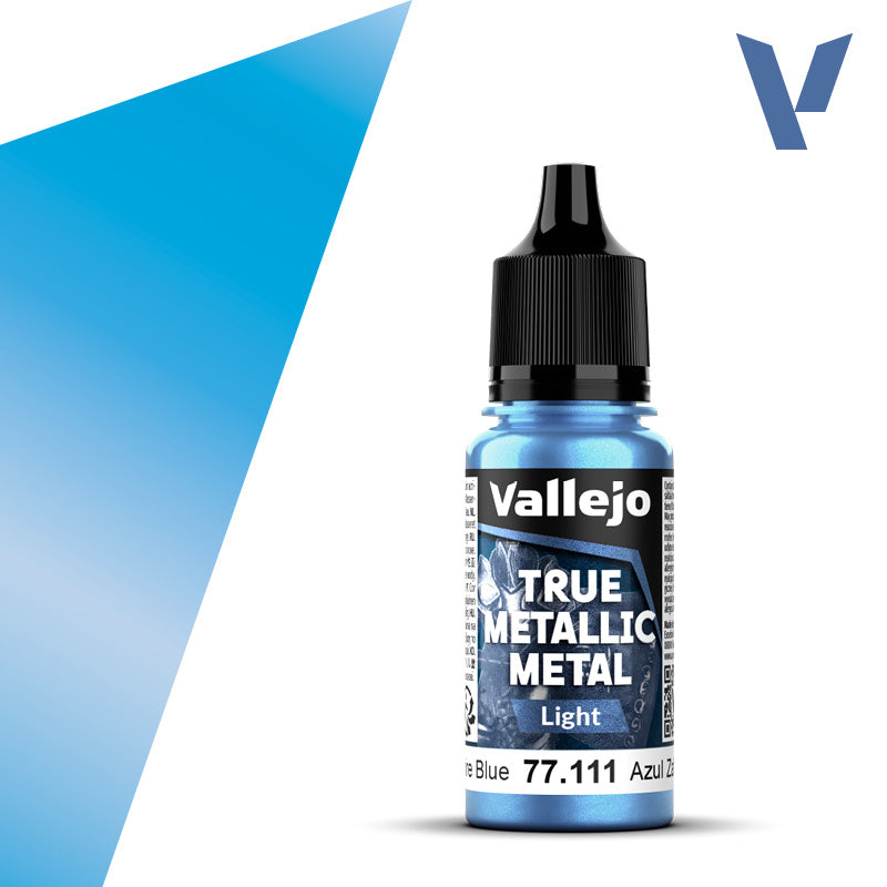 77.111 - Sapphire Blue   - Vallejo True Metallic Metal (18ml) - Light