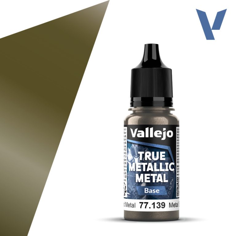 77.139 - Aged Metal - Vallejo True Metallic Metal (18ml) - Base