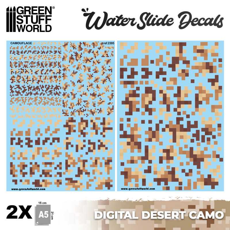 2395 - Digital Desert Camo Decal