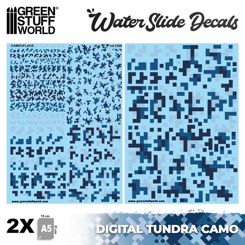 2396 - Digital Tundra Camo Decals