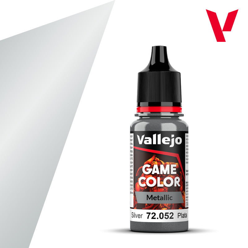72.052 Silver - 18ml - Vallejo Game Color