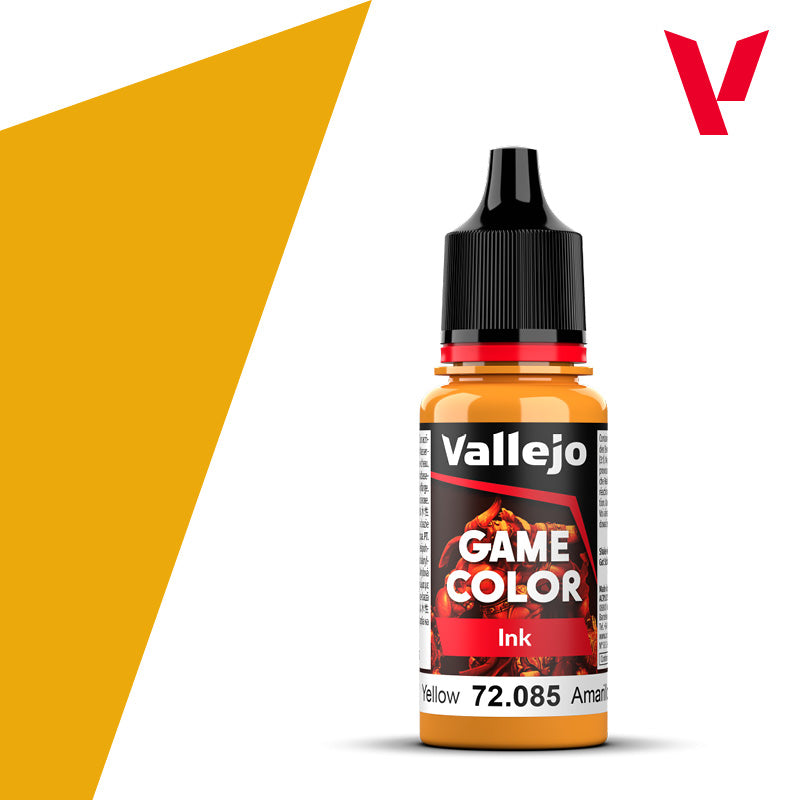 72.085 Yellow Ink - 18ml - Vallejo Game Ink