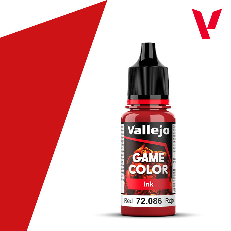 72.086 Red Ink - 18ml - Vallejo Game Ink