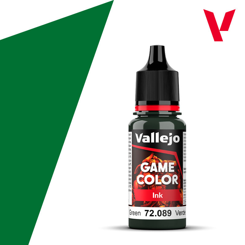 72.089 Green Ink - 18ml - Vallejo Game Ink