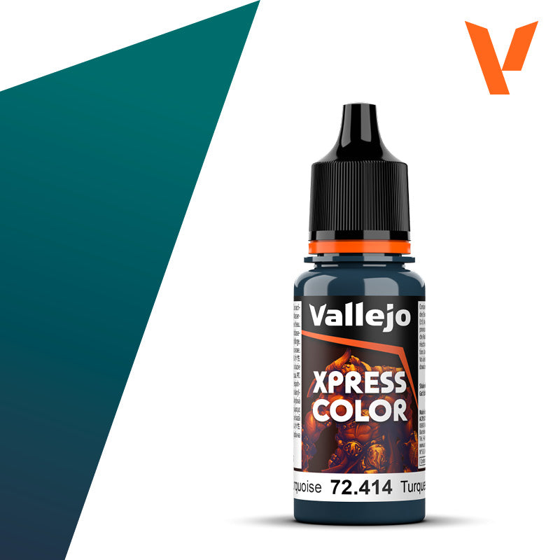 72.414 - Caribbean Turquoise - 18ml - Vallejo Xpress Color