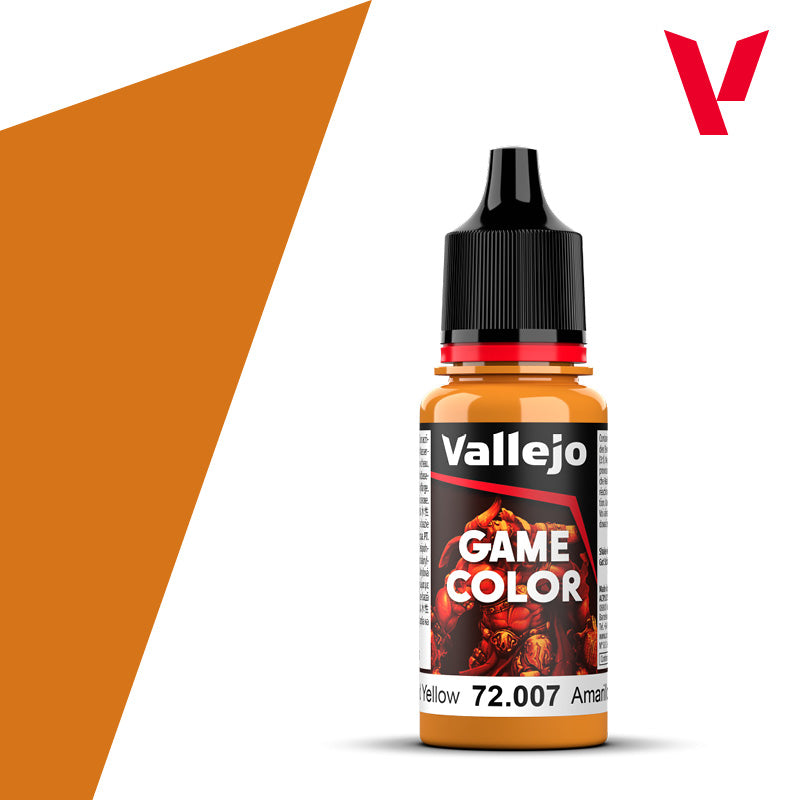 72.007 Gold Yellow - 18ml - Vallejo Game Color