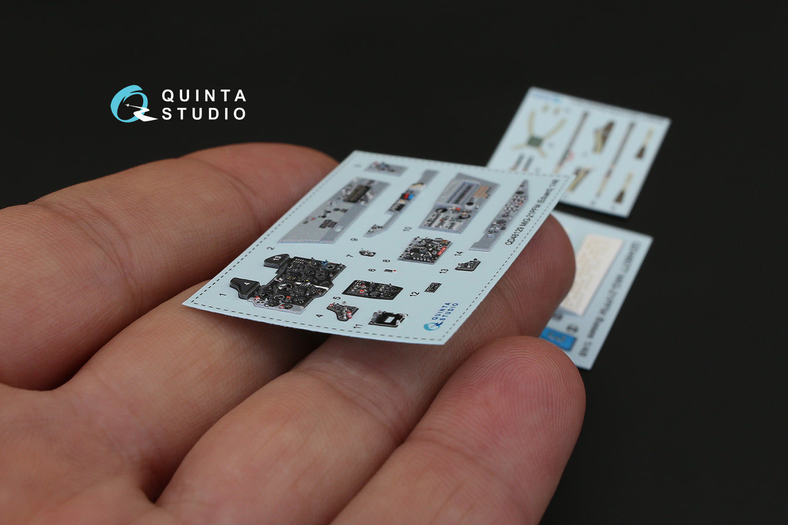 Quinta Studio - 1/48 MIG-21PFM (grey panels)- QD48129 for Eduard kit