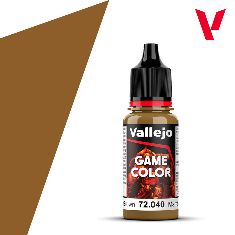 72.040 Leather Brown - 18ml - Vallejo Game Color