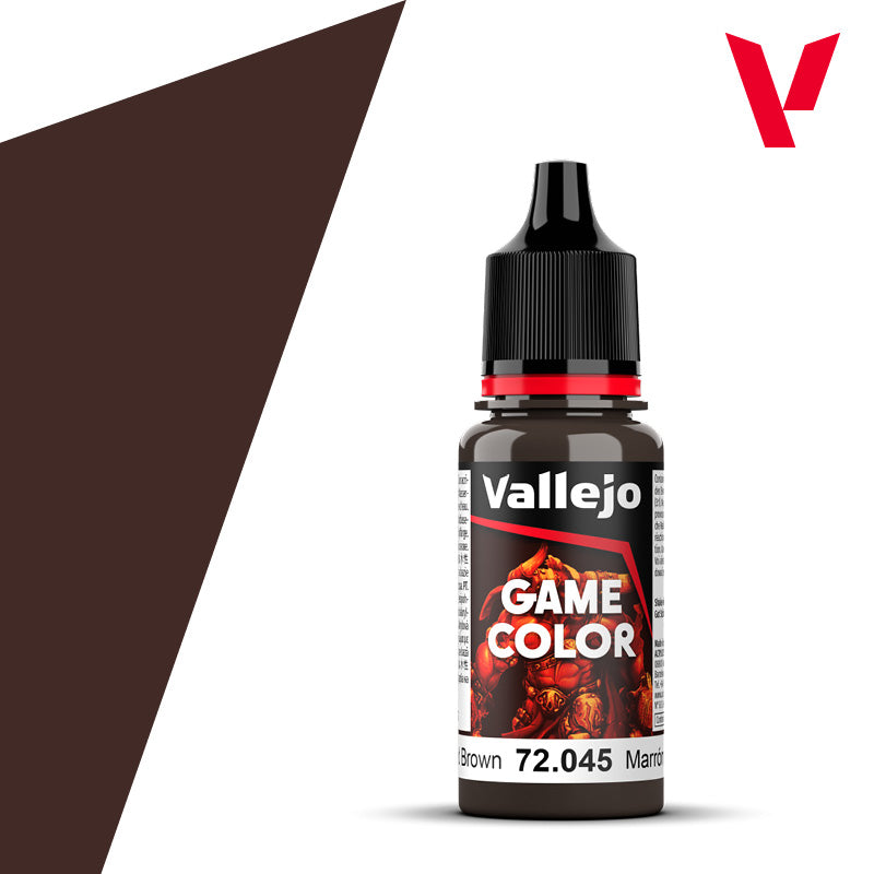 72.045 Charred Brown - 18ml - Vallejo Game Color