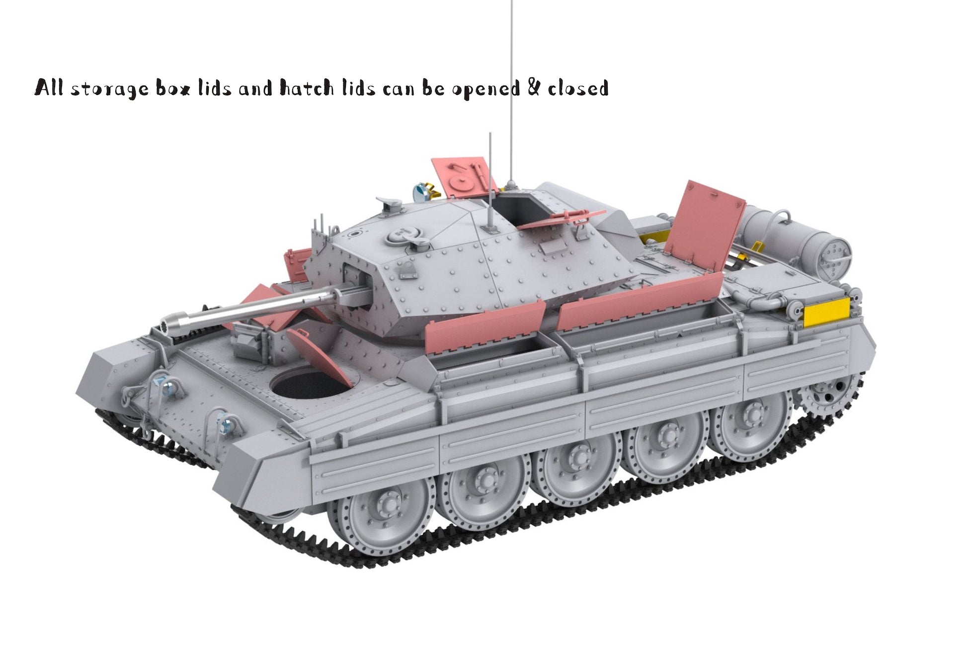 BT-012 - 1/35 - Crusader Mk.III - British Cruiser Tank Mk. V (Battle Of EL ALAMEIN)
