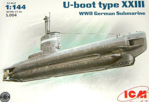 ICM S.004 - ICM 1/144 U-boat Type XXXIII