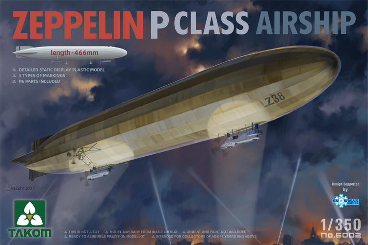 TAK6002 - 1/350 ZEPPELIN P CLASS AIRSHIP