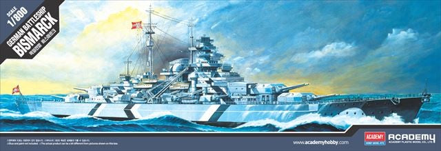 ACA14218 - Academy 1/800 Battleship Bismarck