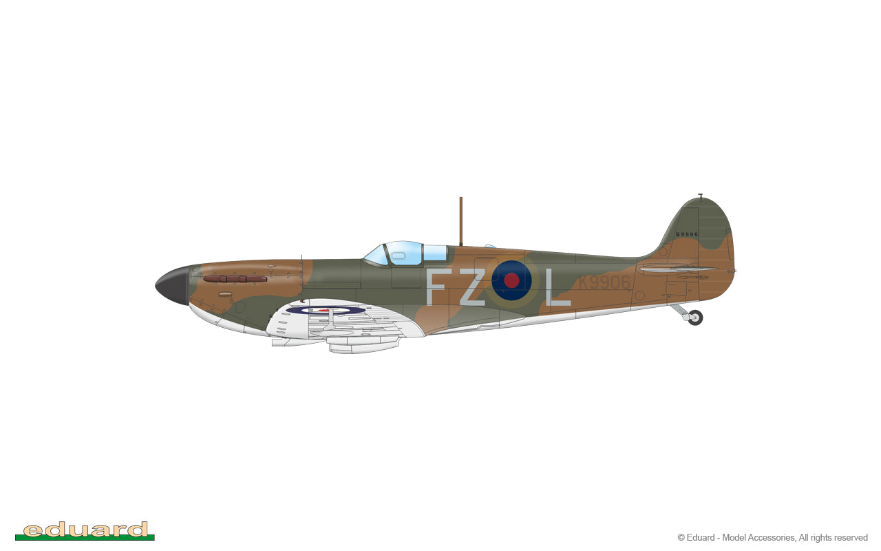 ED11143 - Eduard 1/48 - The Spitfire Story, "Sailor Malan" Dual Combo