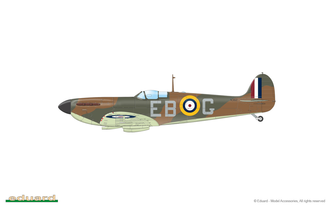 ED11143 - Eduard 1/48 - The Spitfire Story, "Sailor Malan" Dual Combo
