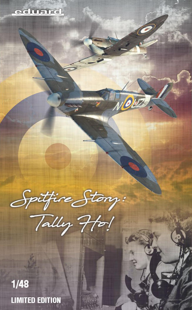 ED11146 - (1/48) Dual Combo Spitfire Story Tally ho!