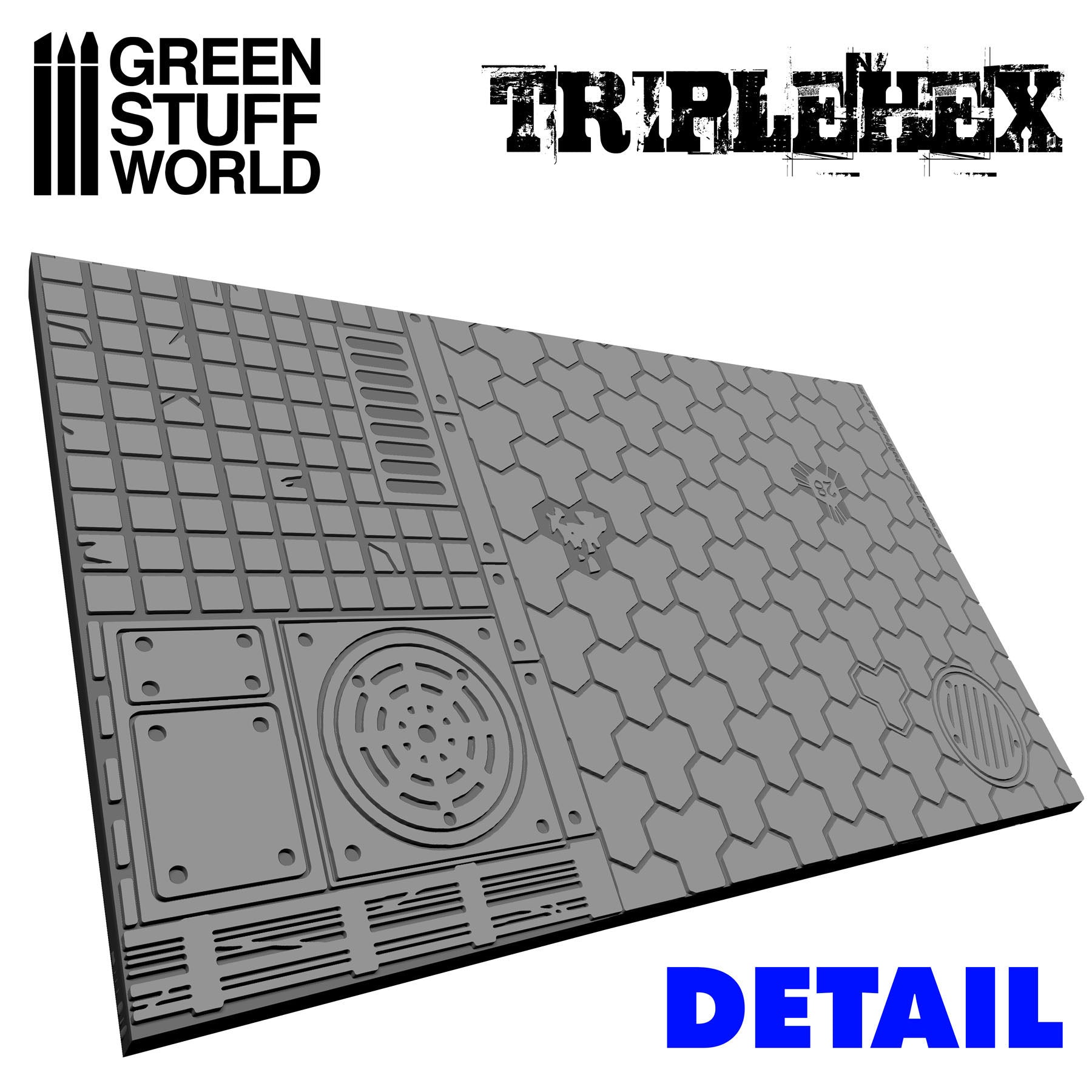1161 - TripleHex Rolling Pin