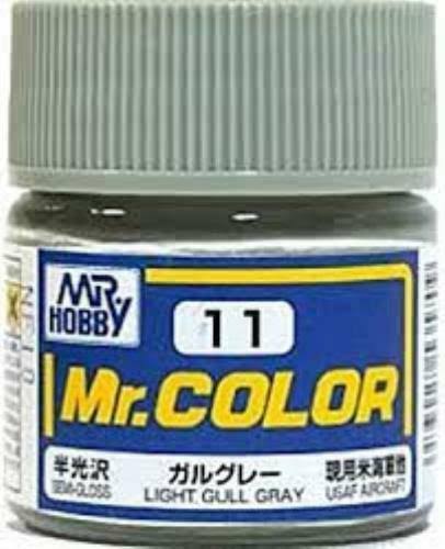 Mr. Color 11  - Light Gull Gray (Semi-Gloss)