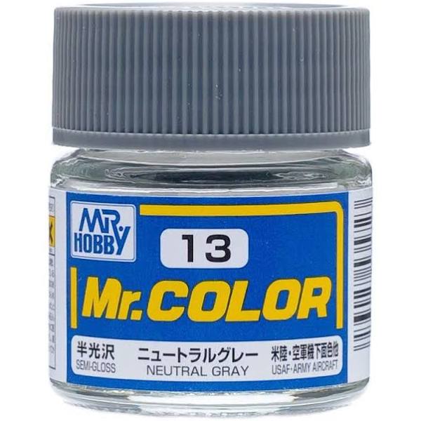 Mr. Color 13  - Neutral Gray  (Semi-Gloss)