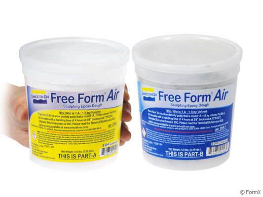 Free Form Air (Epoxy Clay) Trial Kit - 0.72 kgs