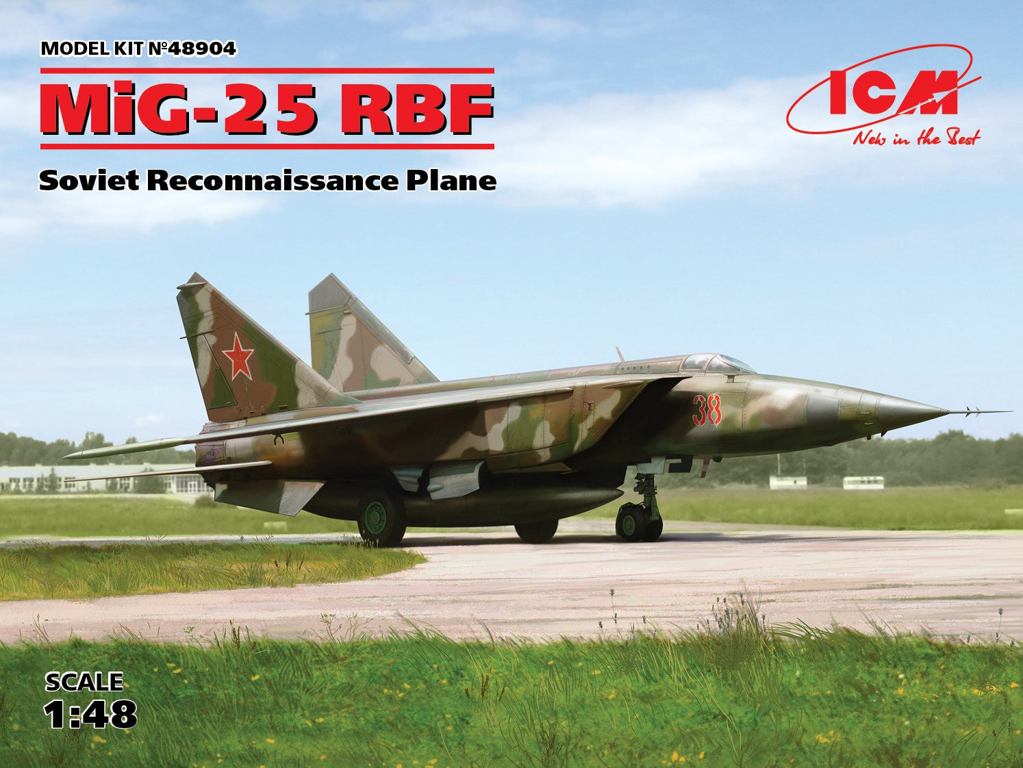 ICM48904 - (1/48)  Mig-25 RBF - Recon Plane