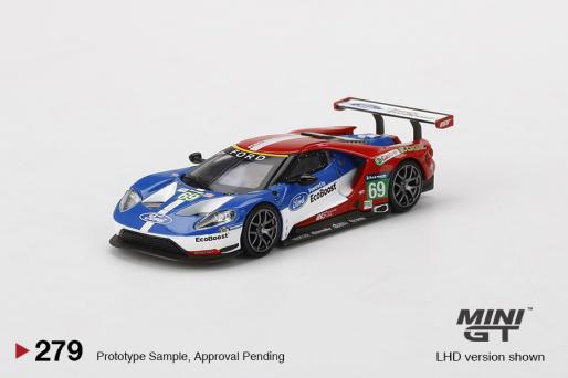 1/64 Mini GT - Ford LMGTE PRO 2016 Team 4 Cars Set