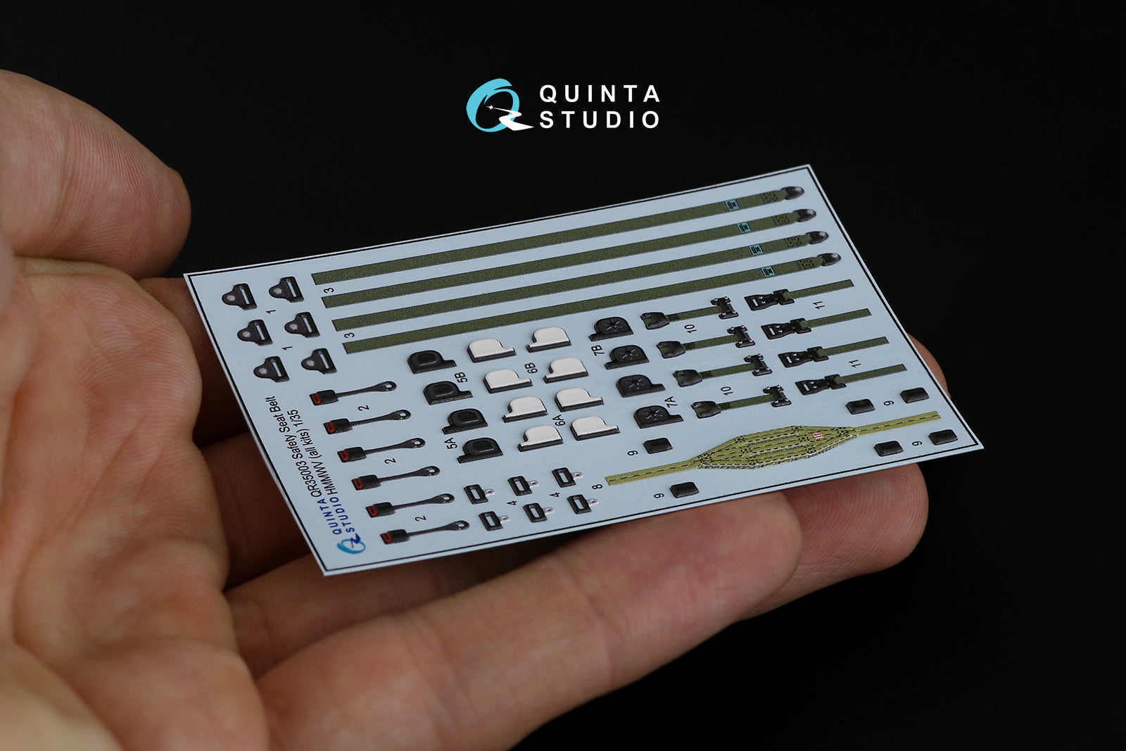 Quinta Studio - 1/35 HUMVEE family belts QR35003 for all kits