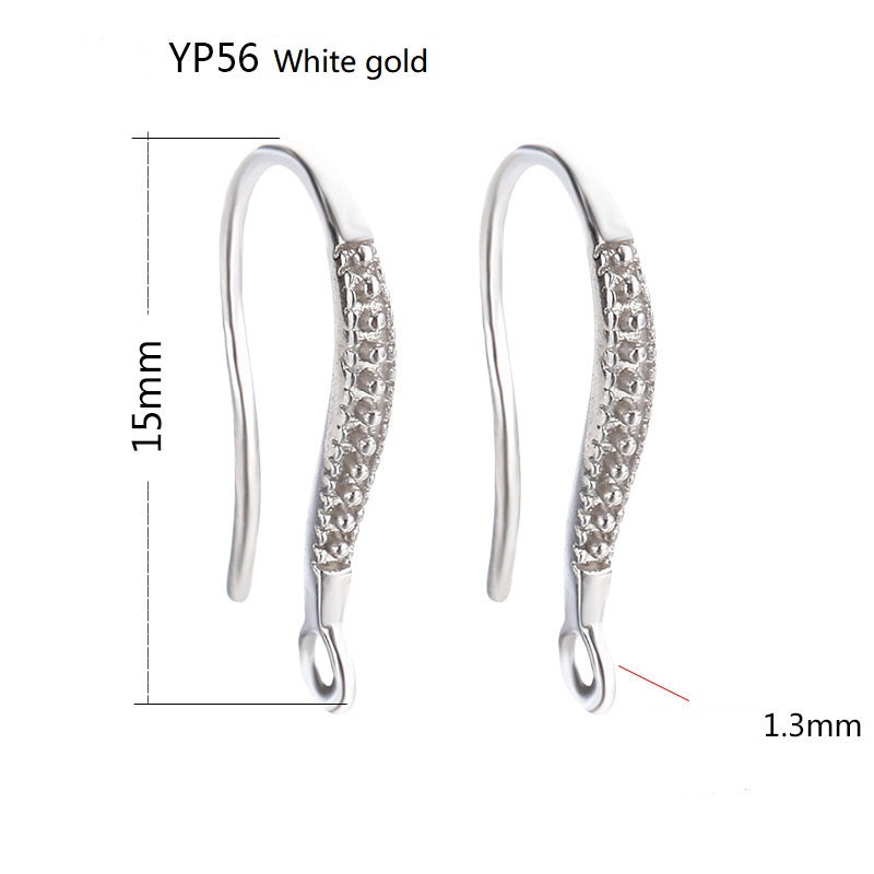 YP56 - S925 - Gold Earings (1 Set)