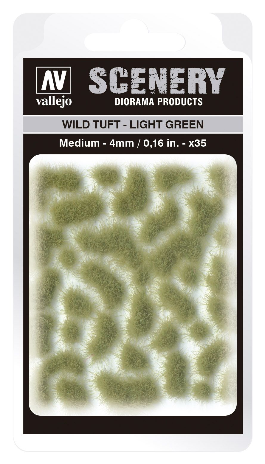 SC407 - Wild Tuft - Light Green - 4mm