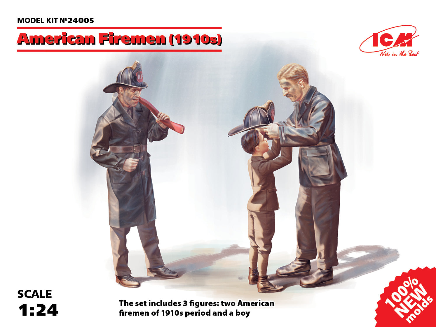 ICM24005 - 1/24 - American Firemen (1910s)