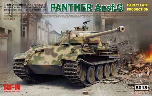RFM5018 - 1/35 - Panther Ausf. G early/late prod.