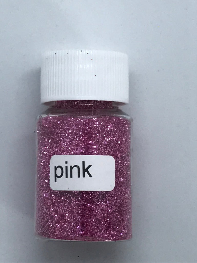 Pink Fine Glitter - +/- 20 grams
