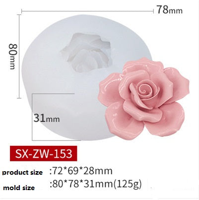 3D FLOWER MOULD - 153