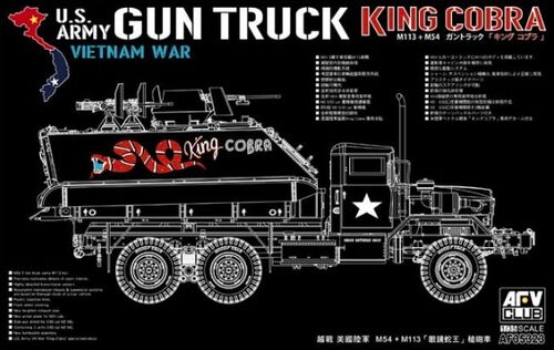 AFV35323 - 1/35 - US Army Vietnam war Gun Truck "King COBRA"
