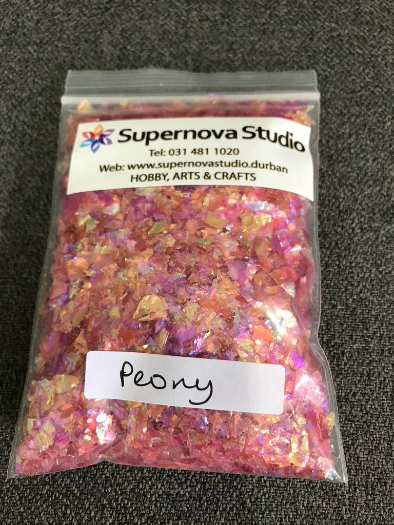 Peony - Shell Flakes for Resin - +/- 30 grams