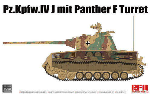 RFM5068 - 1/35 - Pz.Kpfw.IV J mit Panther F Turret