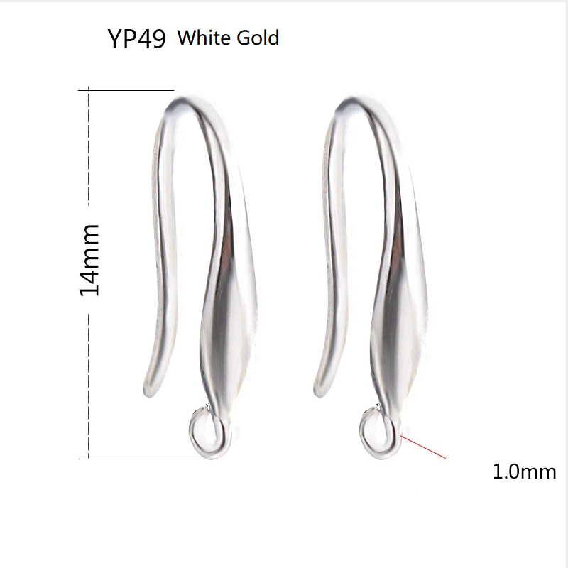 YP49 - S925 - Silver Earings (1 Set)