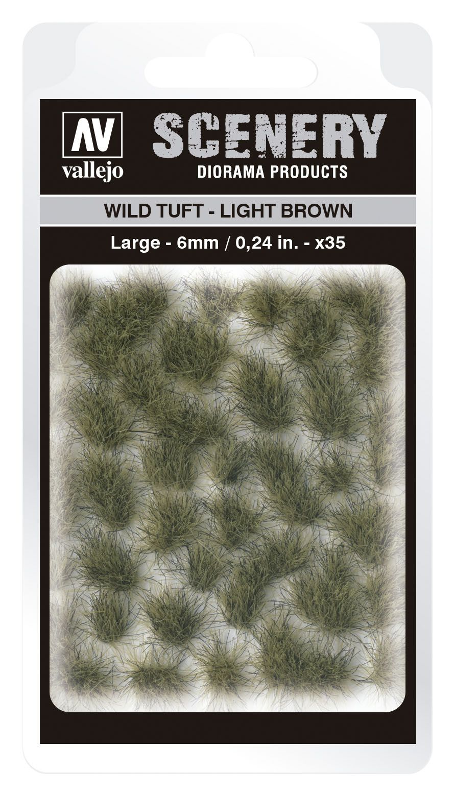 SC418 - Wild Tuft - Light Brown - 6 mm