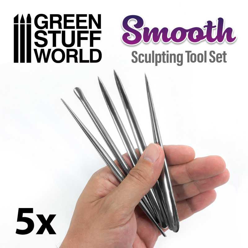 3127 - Smooth Sculpting Tools SET x5
