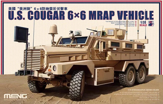 SS-005 - 1/35 U.S. Cougar 6 X 6 MRAP Vehicle