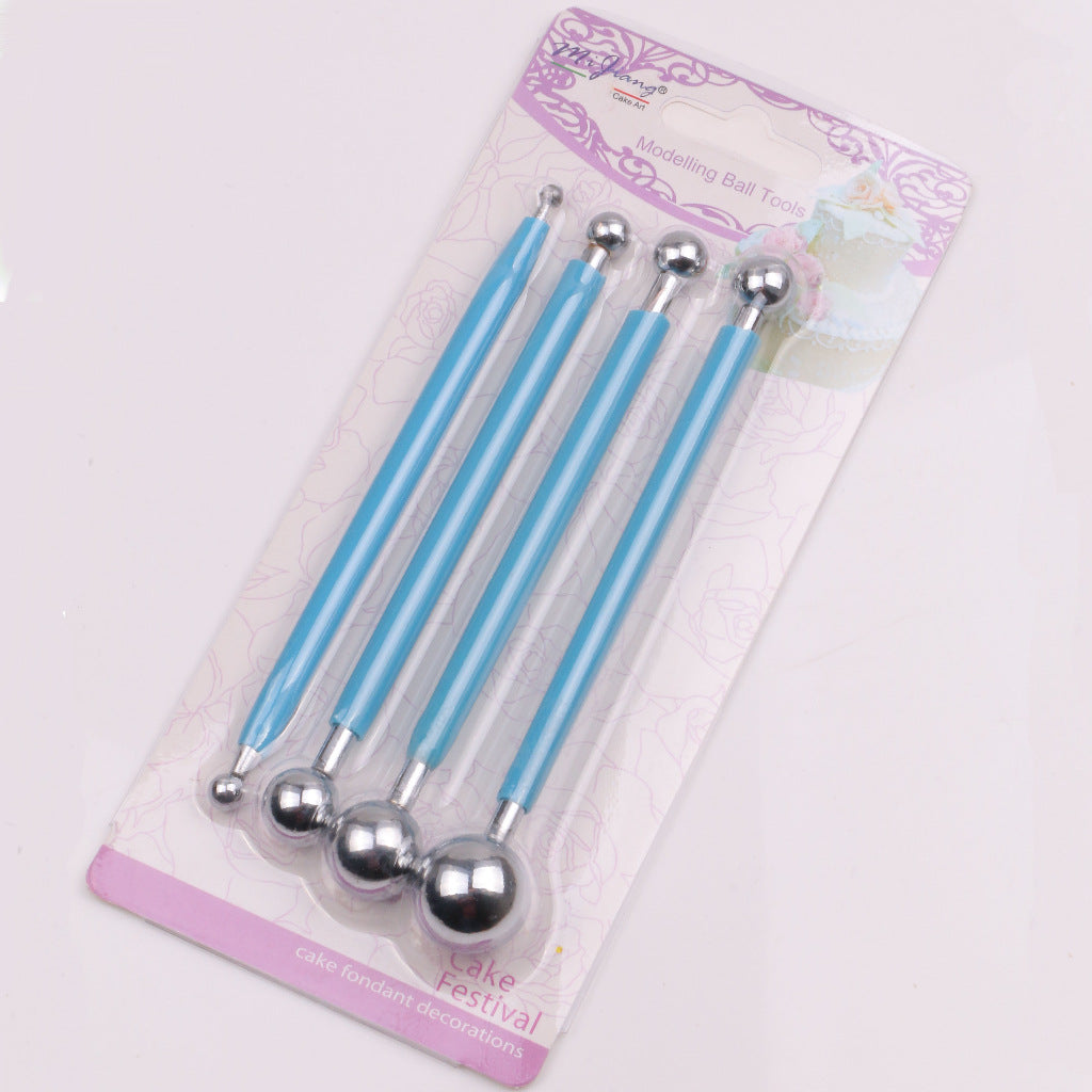 Metal Modelling Ball Tool set (4 pieces)