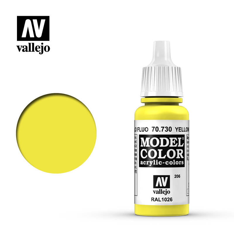 70.730 Yellow Fluo (Fluorescent)- Vallejo Model Color