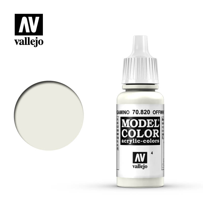 70.820 Off-white (Matt) - Vallejo Model Color