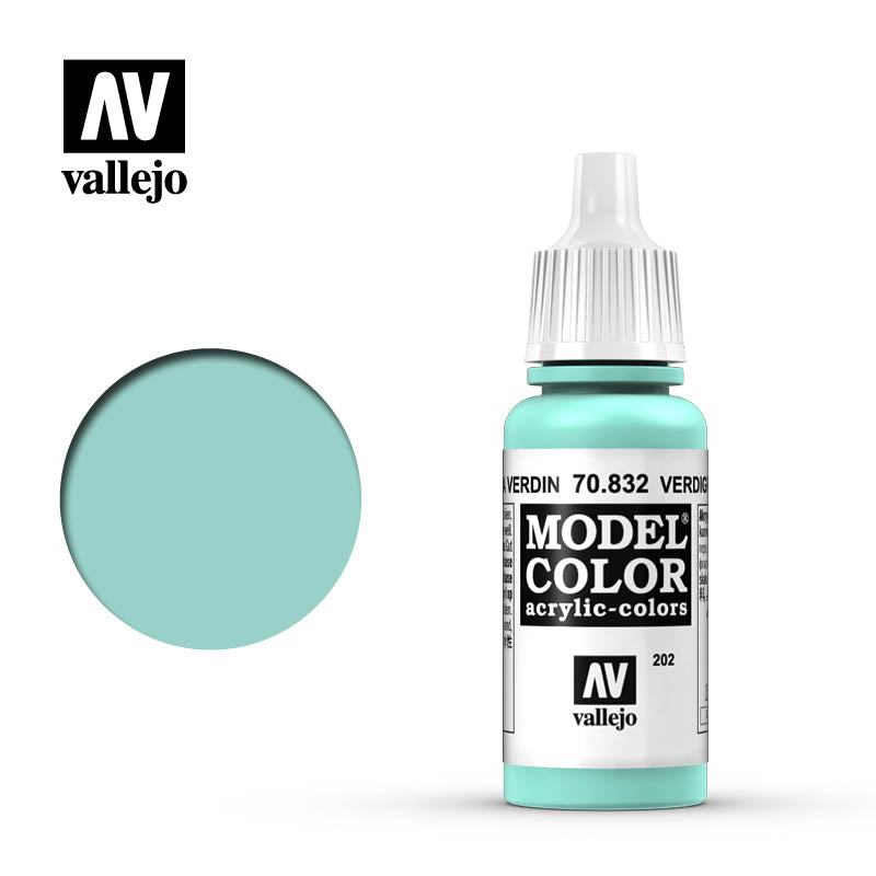 70.832 Verdigris Glaze (Glaze) - Vallejo Model Color
