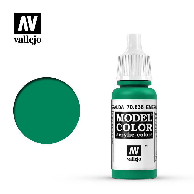70.838 Emerald (Matt) - Vallejo Model Color